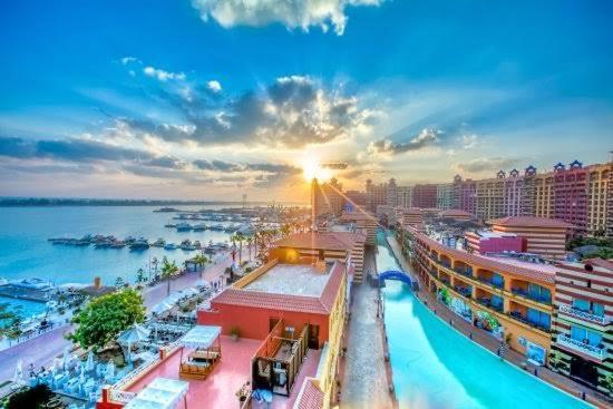 אל עלמיין Porto Marina Extension New Alamein Towers View Sea View מראה חיצוני תמונה